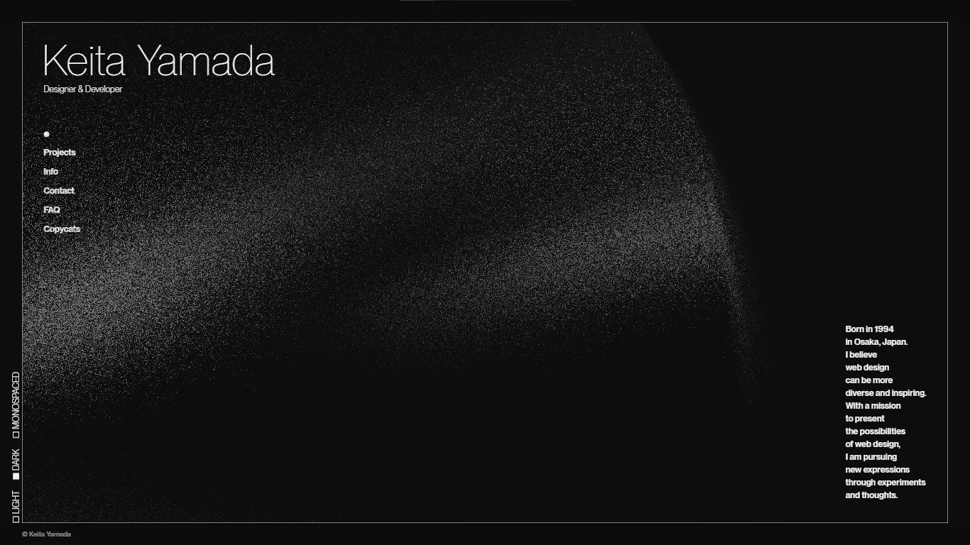 Keita Yamada - Animated,Dark,Gradients,Light,Minimal