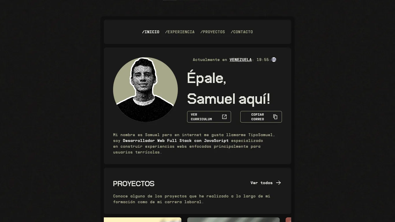 TipoSamuel - Animated,Dark,Light,Minimal